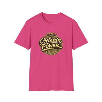 MELANIN POWER - Unisex Soft Style T-Shirt