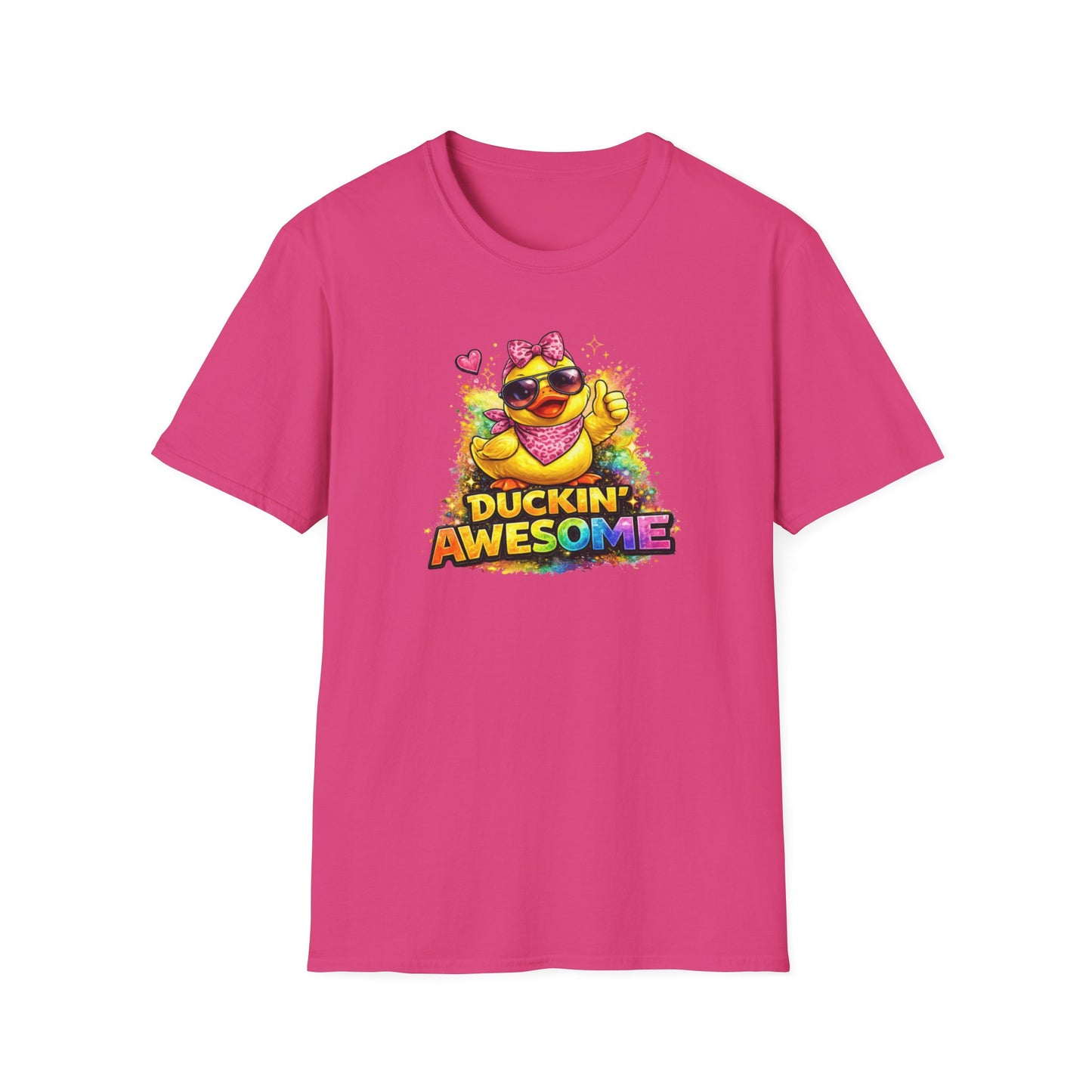 DUCKIN AWESOME - Unisex Soft Style T-Shirt