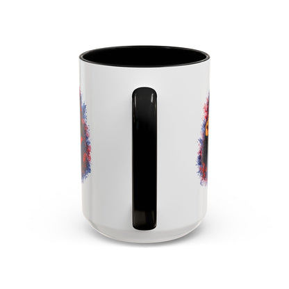 TEXANS GIRL REPPIN - Accent Coffee Mug (11, 15oz)