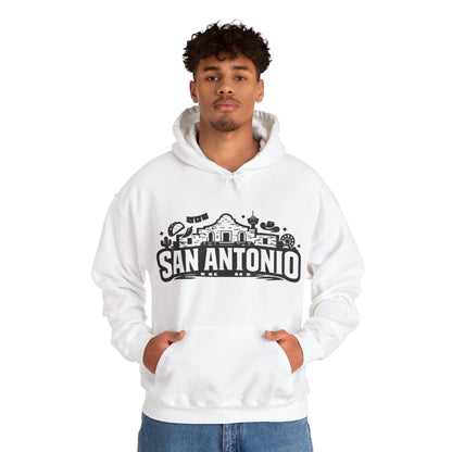 San Antonio Hoodie | Alamo City Texas Pride Graphic Unisex Pull-Over