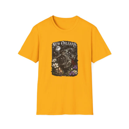 NEW ORLEAN JAZZ VOODOO -  Unisex Soft Style T-Shirt