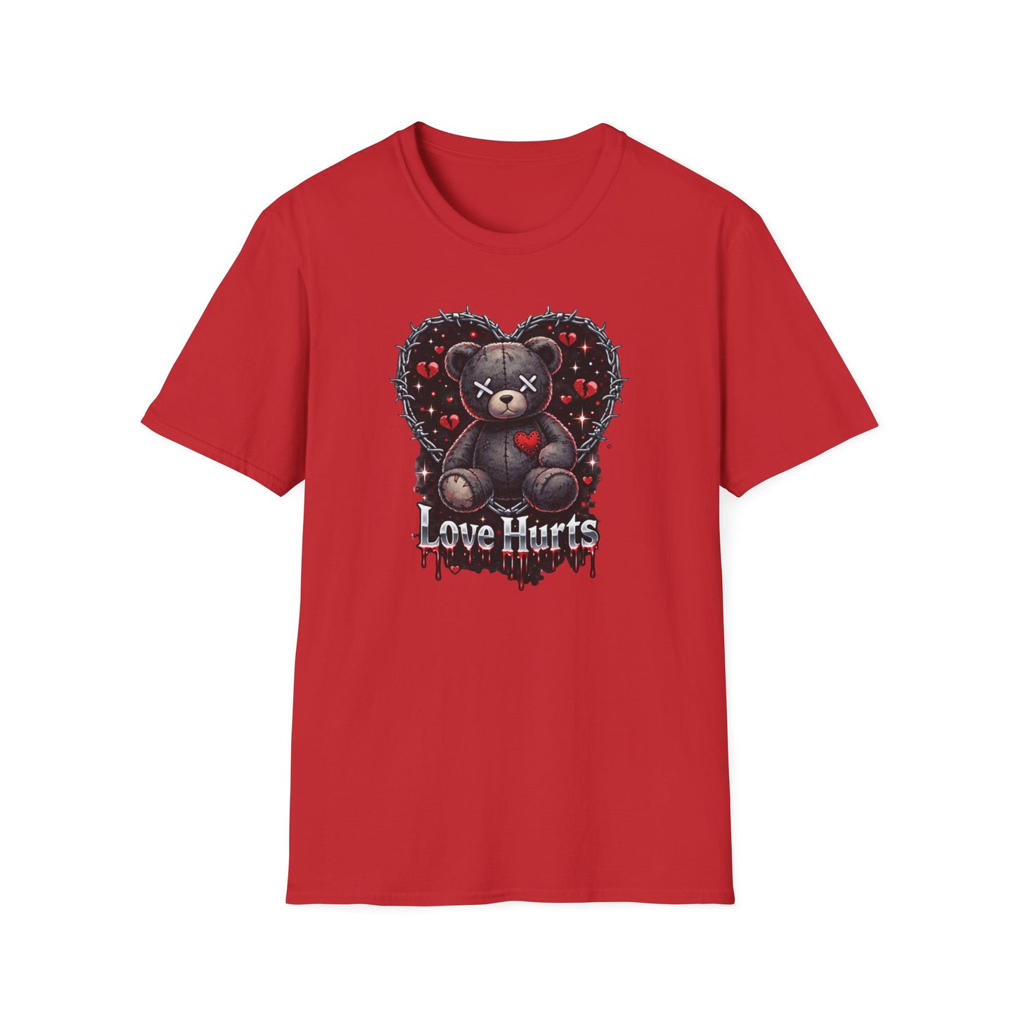 LOVE HURTS - Unisex Soft Style T-Shirt