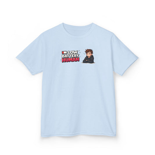 LOW BATTERY HUMAN - Kids Cotton™ Tee