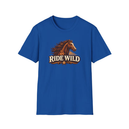 RIDE WILD - Unisex Soft Style T-Shirt