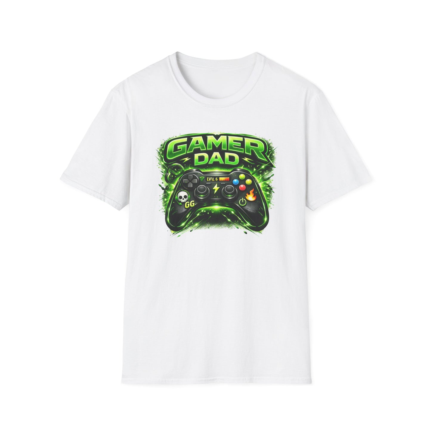 GAMER DAD - Unisex Soft Style T-shirt