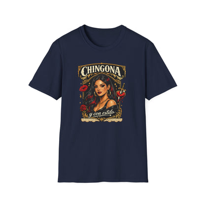 CHINGONA Y CON ESTILO - Unisex Soft Style T-Shirt