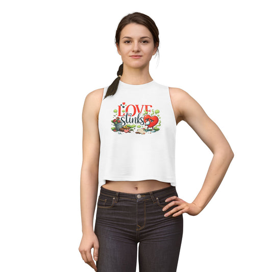 LOVE STINKS - Women's Crop Top