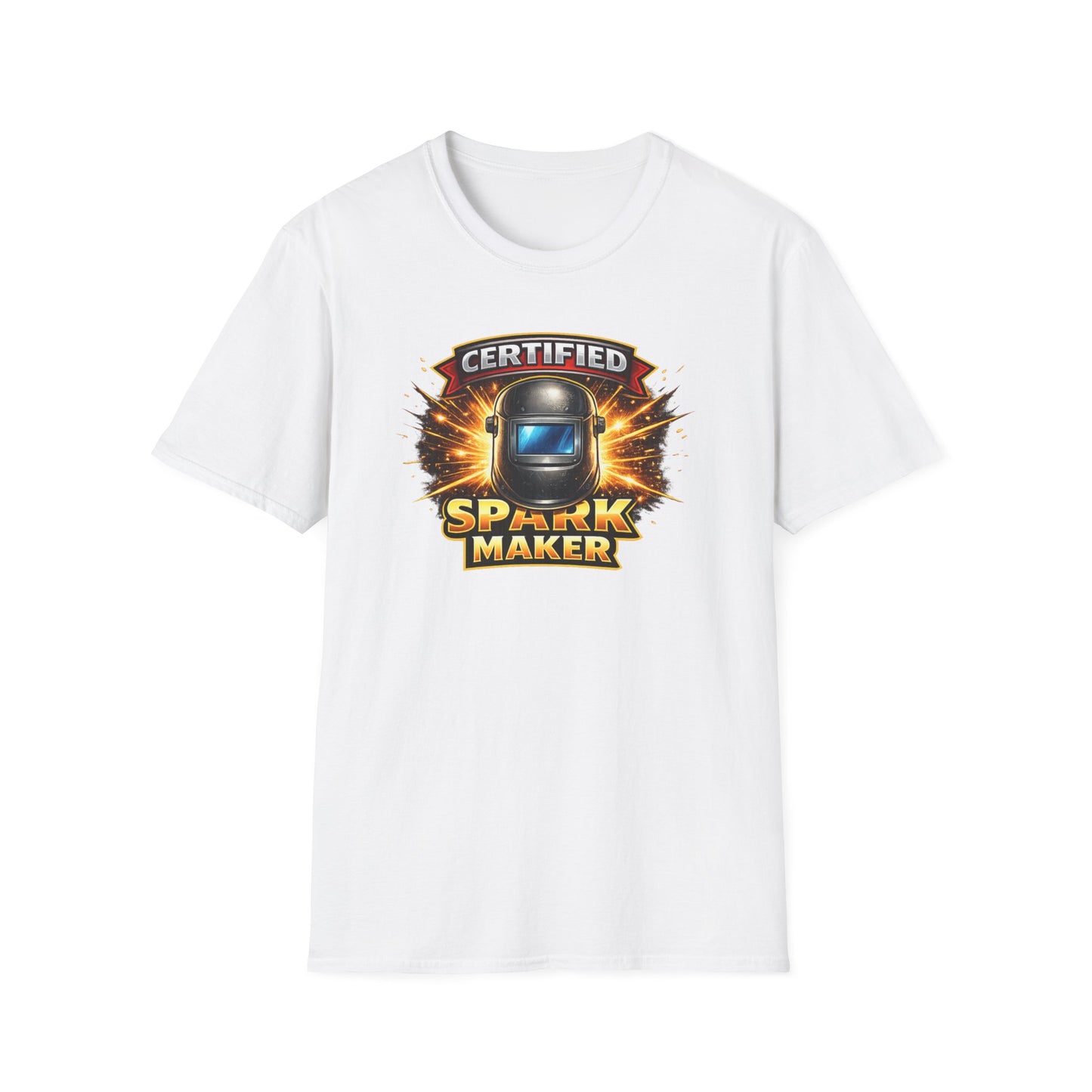 CERTIFIED SPARK MAKER - Unisex Softstyle T-Shirt