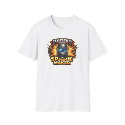 CERTIFIED SPARK MAKER - Unisex Softstyle T-Shirt