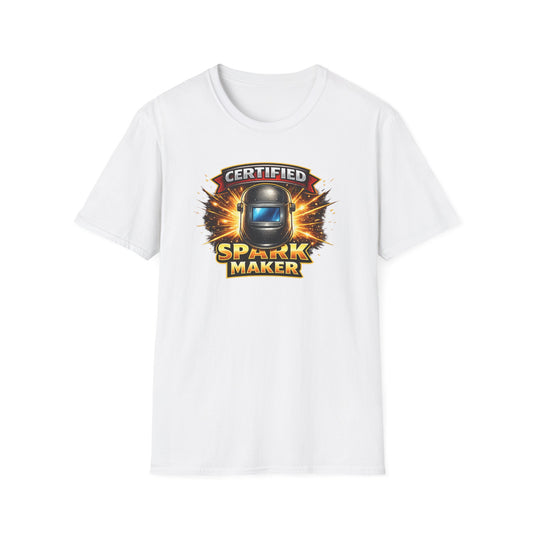 CERTIFIED SPARK MAKER - Unisex Softstyle T-Shirt