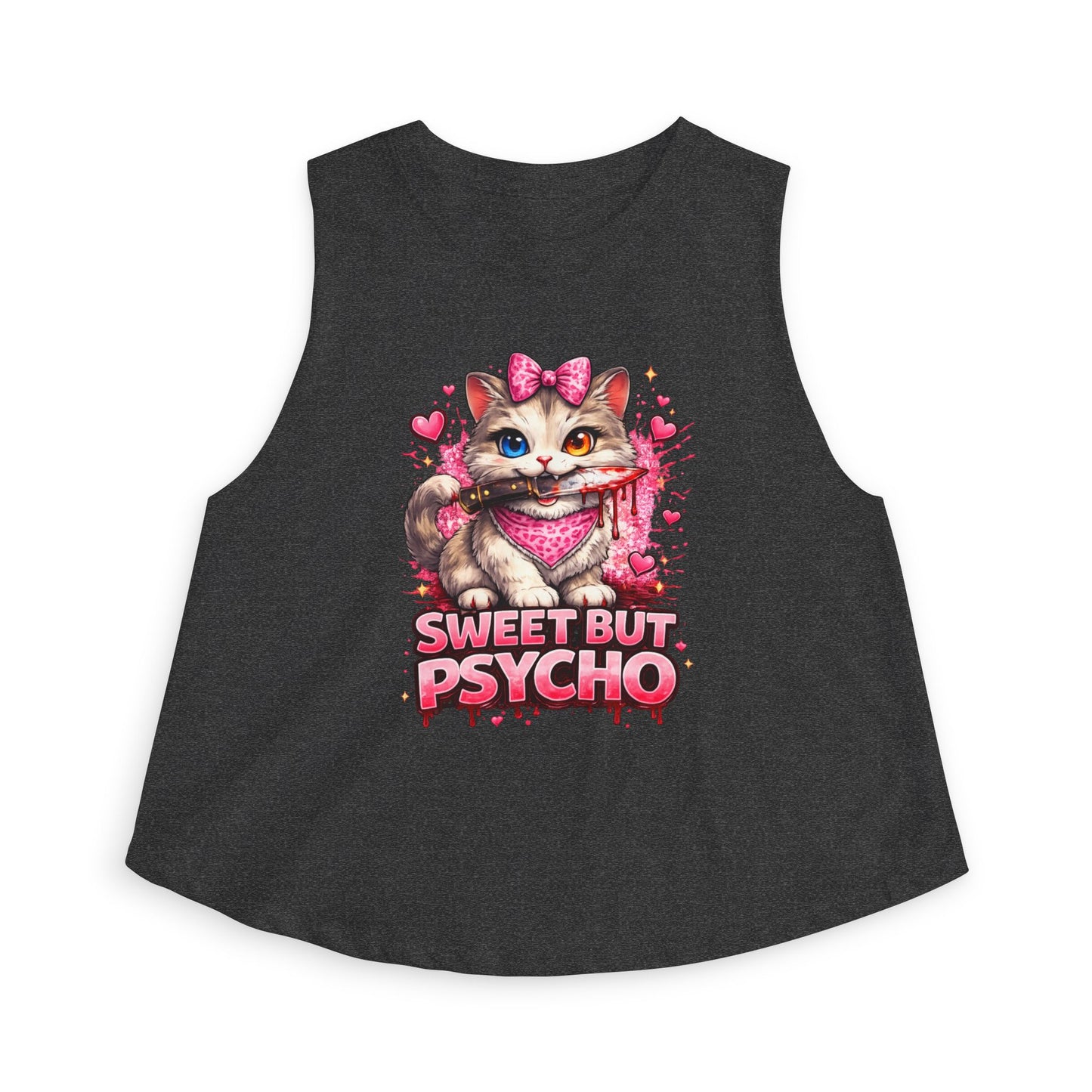 SWEET BUT PYSCHO - Women's Crop Top