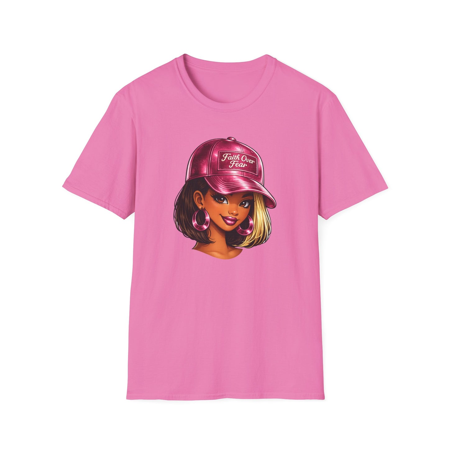 FAITH OVER FEAR - Unisex Soft Style T-Shirt