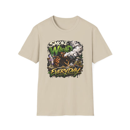 Smoke Weed Everyday T-Shirt — Graphic Cannabis Streetwear Tee