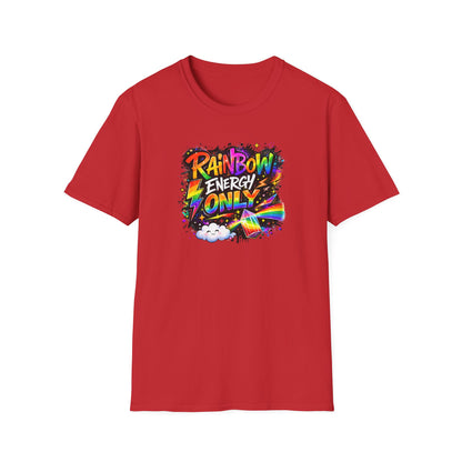 RAINBOW ENERGY ONLY - Unisex Softstyle T-Shirt