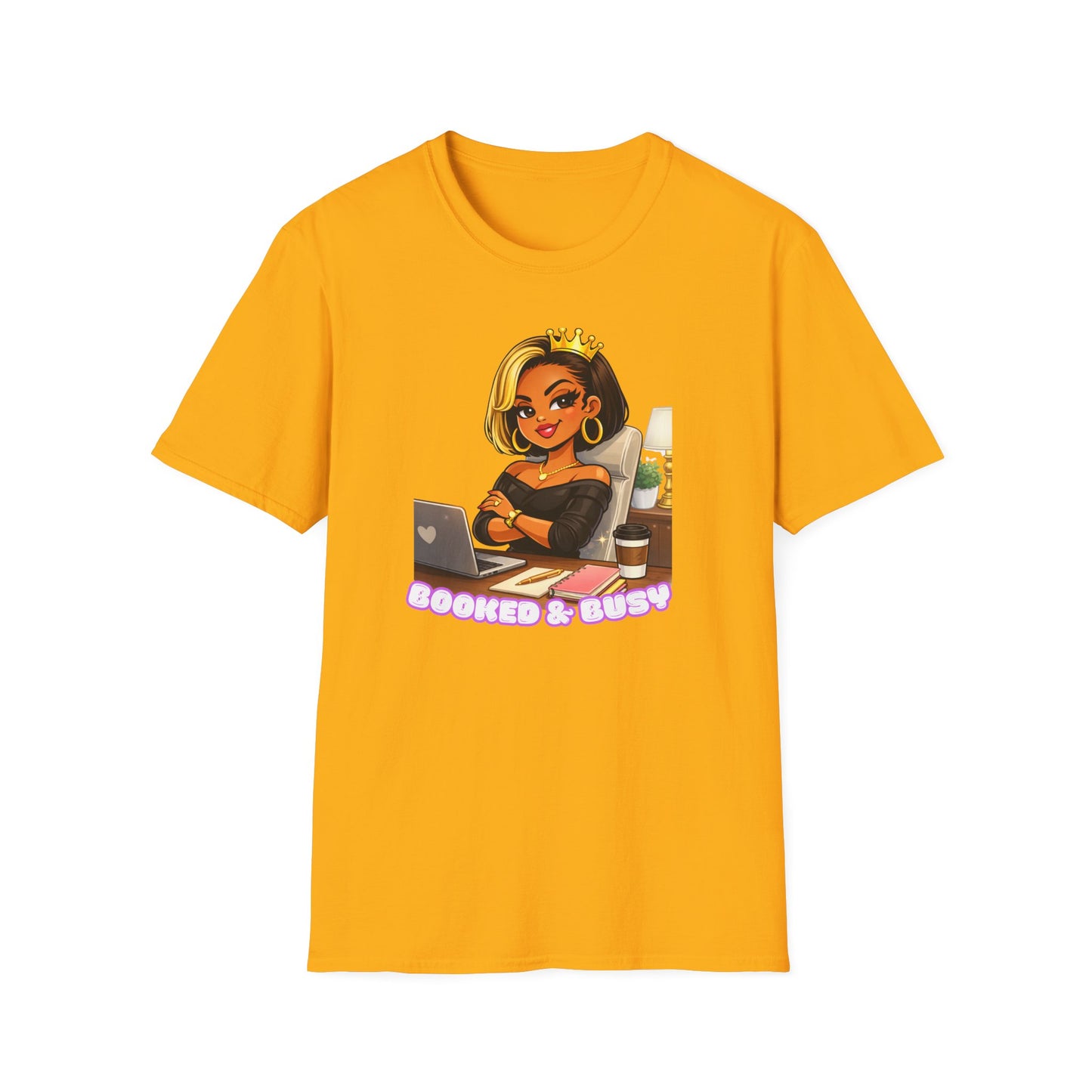 BOOKED & BUSY - Unisex Soft Style T-Shirt