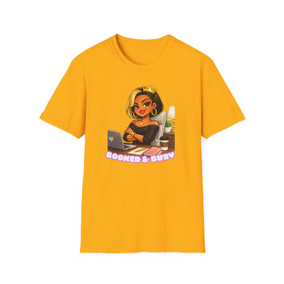 BOOKED & BUSY - Unisex Soft Style T-Shirt
