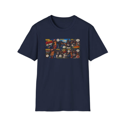 Comic Strip Graphic T‑Shirt — Retro Pop Art Panels