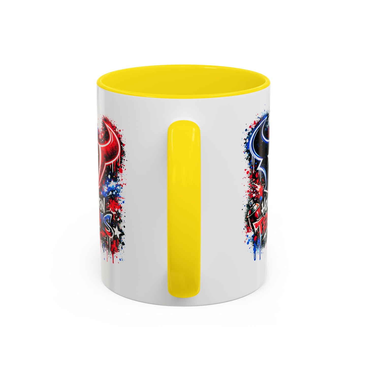 HOUSTON TEXANS - GRAFFITTI ART -Accent Coffee Mug (11, 15oz)