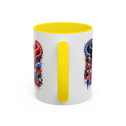 HOUSTON TEXANS - GRAFFITTI ART -Accent Coffee Mug (11, 15oz)
