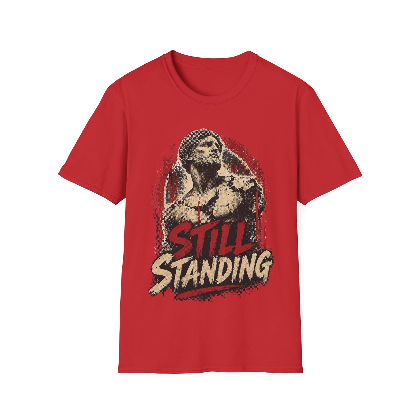 STILL STANDING - ((BIG PRINT)) - Unisex Soft Style T-Shirt