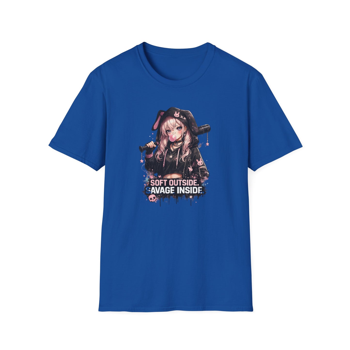 SOFT ON THE OUTSIDE-SAVAGE ON THE INSIDE - Unisex Soft Style T-shirt