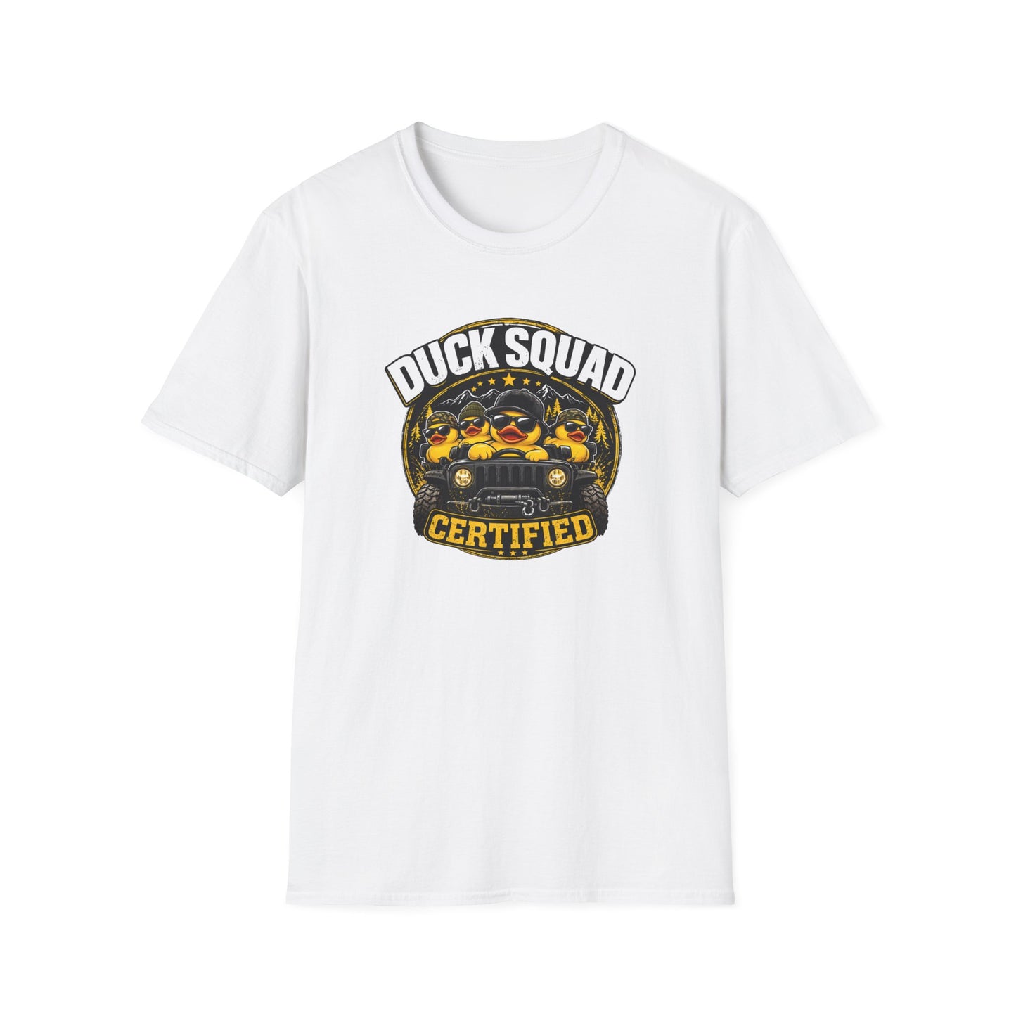 DUCK SQUAD CERTIFIED - Unisex Soft Style T-Shirt