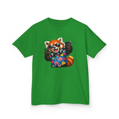 SELFIE TIME - RED PANDA STYLE - Kids Cotton™ Tee