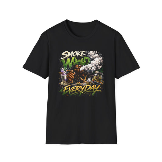 Smoke Weed Everyday T-Shirt — Graphic Cannabis Streetwear Tee