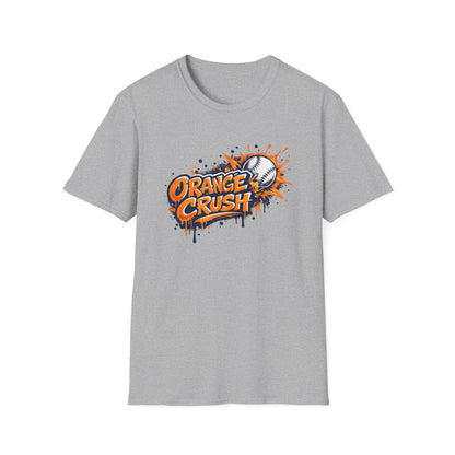 ORANGE CRUSH-GRAFFITI ART - Unisex Soft Style T-shirt