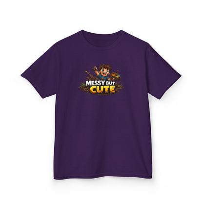 MESSY BUT CUTE - Kids Cotton Tee