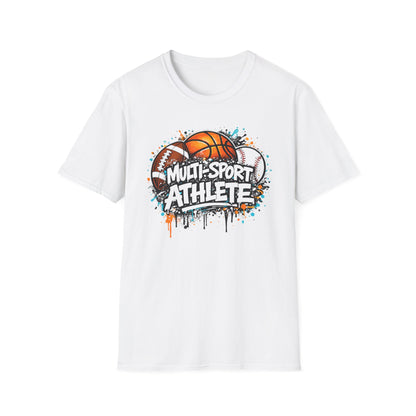 MULTI SPORT ATHLETE - Unisex Soft Style T-Shirt