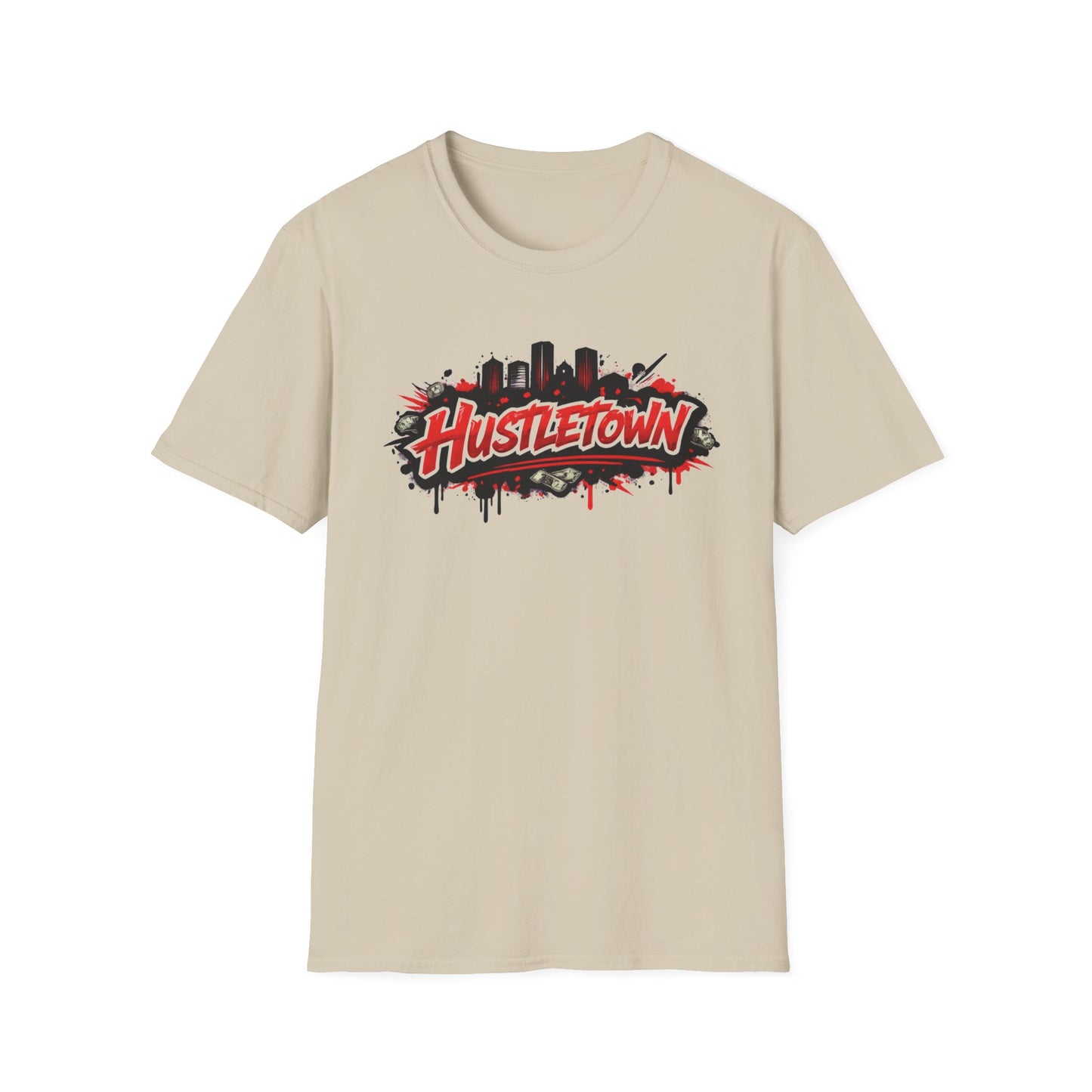 HUSTLETOWN - Unisex Soft Style T-Shirt