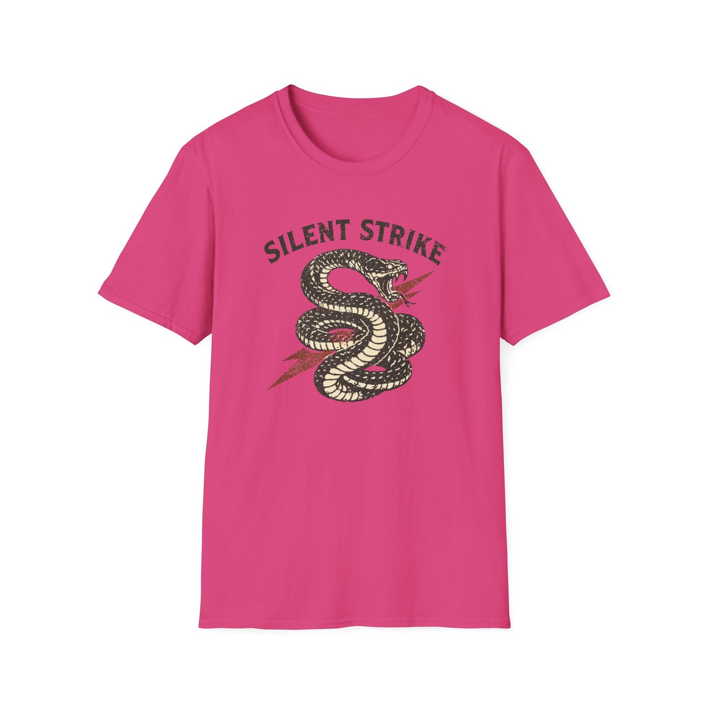 SILENT STRIKE-SNAKE - Unisex Soft Style T-Shirt