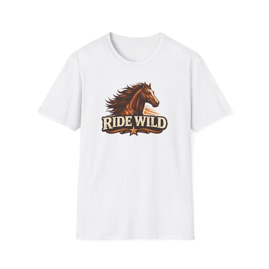 RIDE WILD - Unisex Soft Style T-Shirt