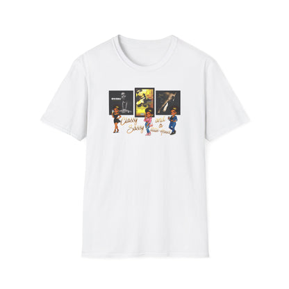 CLASSY-SASSY AND A LITTLE HOOD - Unisex Softstyle T-Shirt