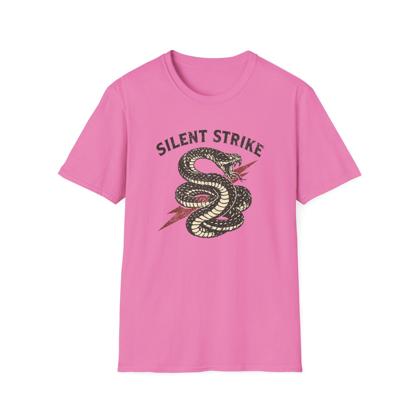 SILENT STRIKE-SNAKE - Unisex Soft Style T-Shirt