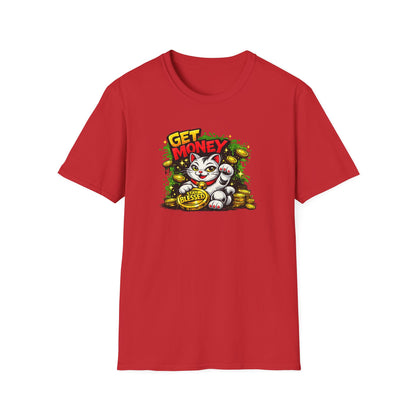 GET MONEY-STAY BLESSED - Unisex Soft Style T-Shirt