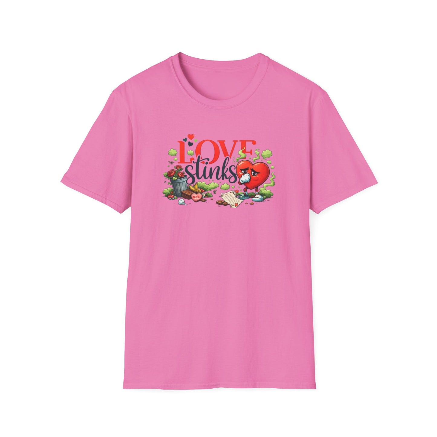 LOVE STINKS - Unisex Soft Style T-Shirt