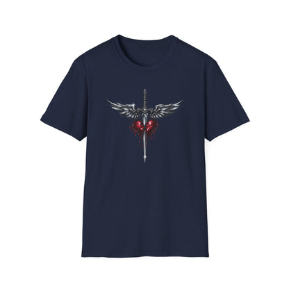 SWORD IN HEART - Unisex Soft Style T-Shirt