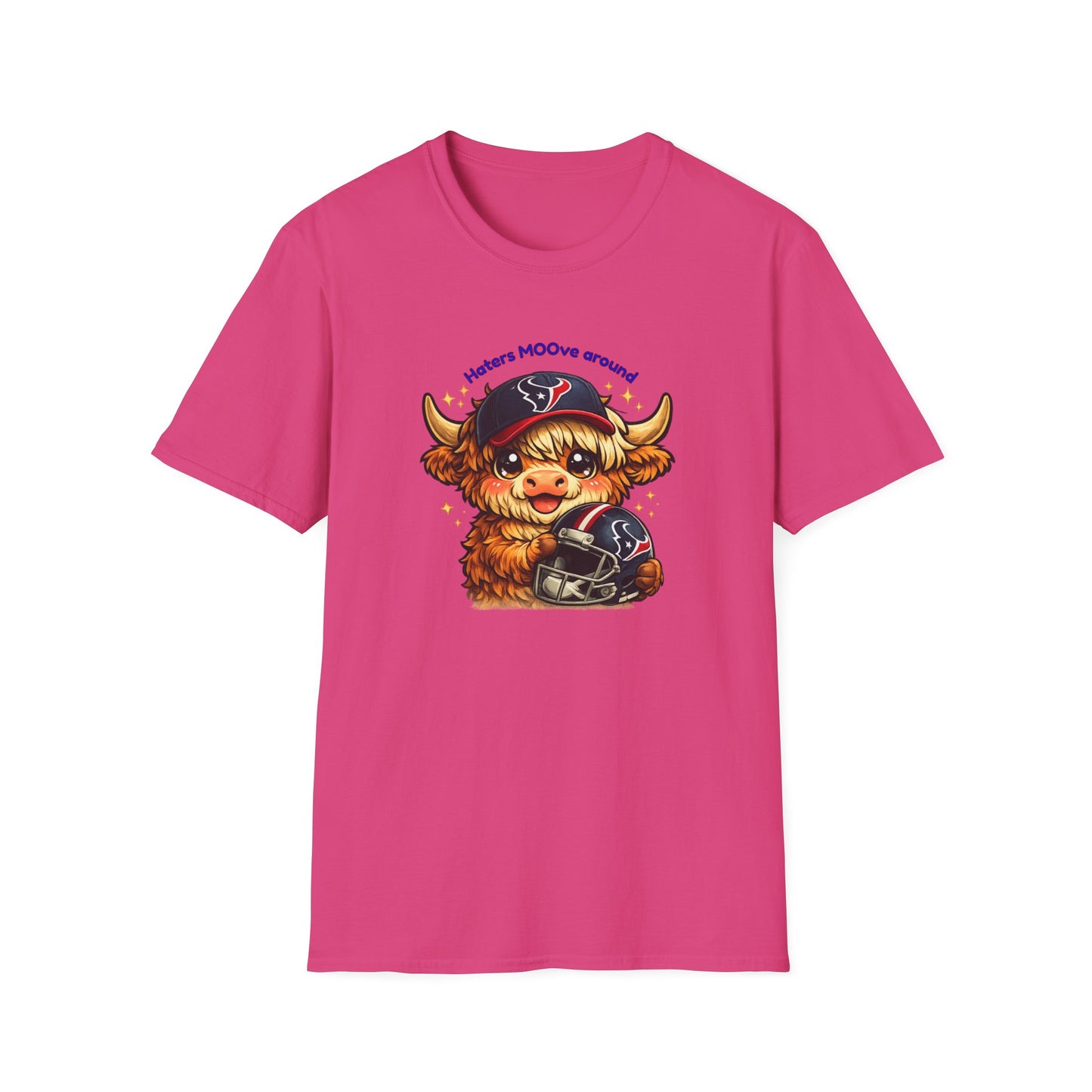 Haters MOOve around - Unisex Soft Style T-Shirt