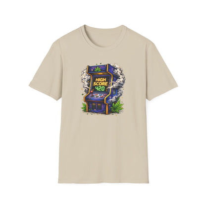HIGH SCORE-420 - Unisex Soft Style T-Shirt