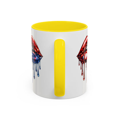 METALIC LIPS - Accent Coffee Mug (11, 15oz)