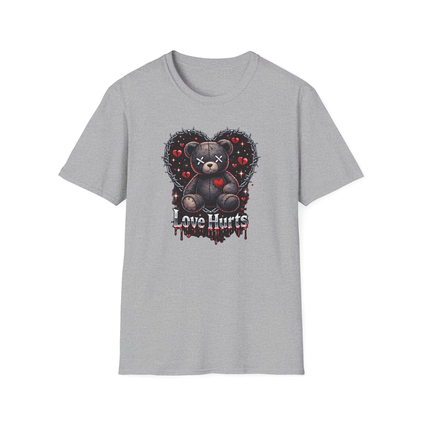 LOVE HURTS - Unisex Soft Style T-Shirt