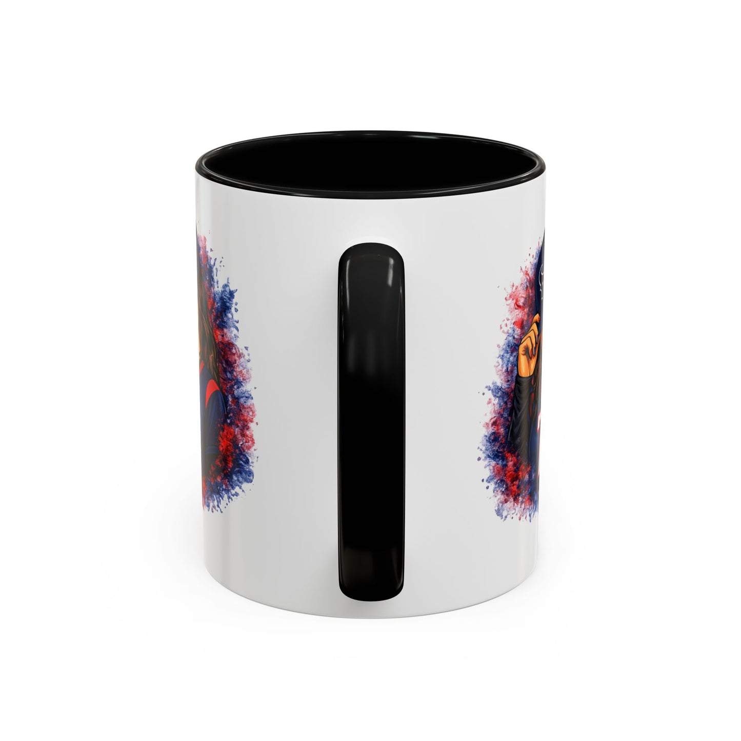 TEXANS GIRL REPPIN - Accent Coffee Mug (11, 15oz)