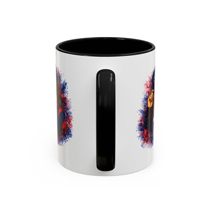 TEXANS GIRL REPPIN - Accent Coffee Mug (11, 15oz)