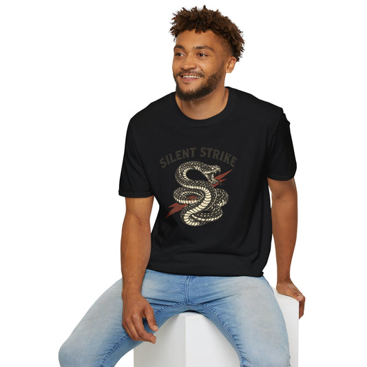 SILENT STRIKE-SNAKE - Unisex Soft Style T-Shirt
