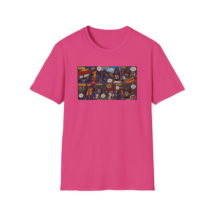Comic Strip Graphic T‑Shirt — Retro Pop Art Panels