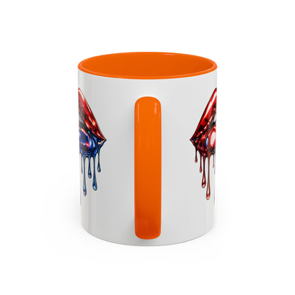METALIC LIPS - Accent Coffee Mug (11, 15oz)