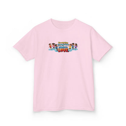 THE ONLY THING STRONGER THAT HATE IS LOVE - Kids Cotton Tee