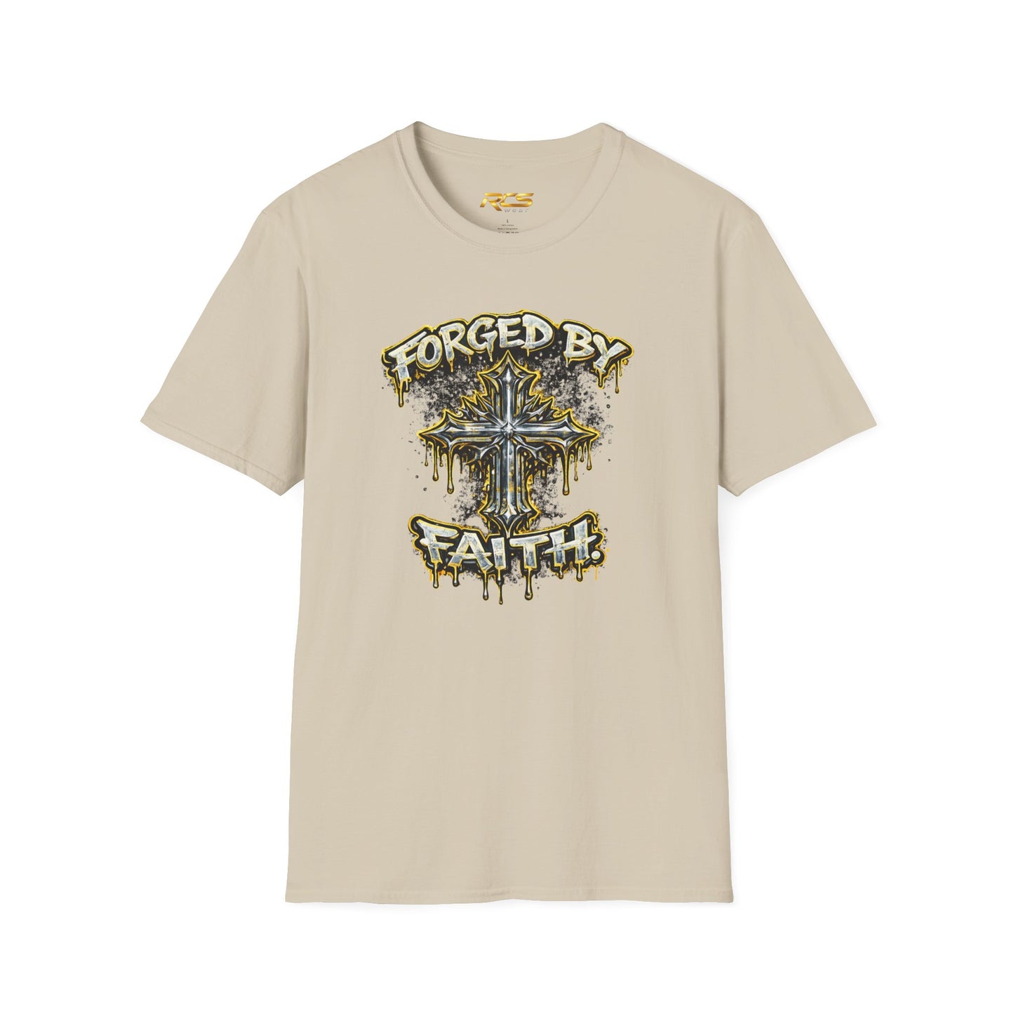 FORGED BY FAITH - Unisex Soft Style T-Shirt
